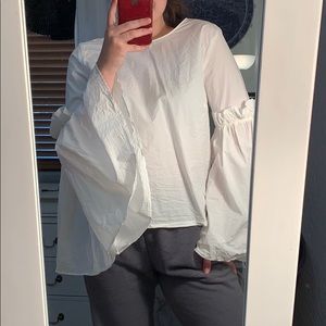 Gianna Bini Bell Sleeve Top